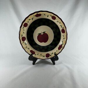 NEW, DAXIN ROUND APPLE DESIGN CERAMIC PIE DISH/SERVER